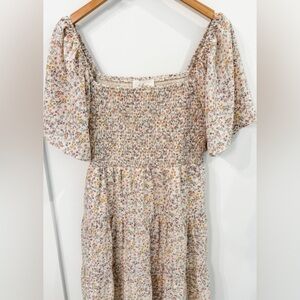 Floral Smocked Dress